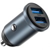 АЗП WIWU CC031 Nano Lite 12W (2USB-A) Gray