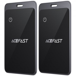 Трекер Acefast S3 Metal Card 100 mAh (2ps) Gray