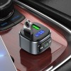 АЗП FM модулятор Hoco E67 QC3.0 (2USB-A) Чорний