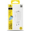 МЗП Baseus GaN5 Pro PD65W+QC3.0 (1USB-A/2C) (CCGP12020) White
