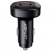 АЗП Acefast B3 PD66W+QC4.0 (1USB-A/2C) Black АЗП Acefast B3 PD66W+QC4.0 (1USB-A/2C) Black
