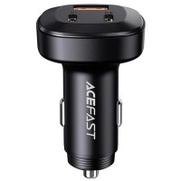 АЗП Acefast B3 PD66W+QC4.0 (1USB-A/2C) Black АЗП Acefast B3 PD66W+QC4.0 (1USB-A/2C) Black