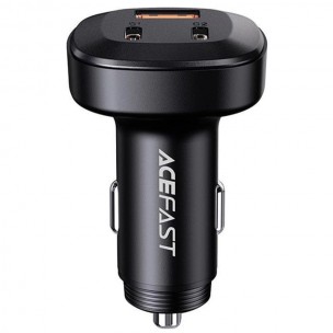 АЗП Acefast B3 PD66W+QC4.0 (1USB-A/2C) Black