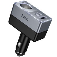 АЗП Hoco Z65A Smart cigarette lighter PD45W (1USB-A/2C) Black АЗП Hoco Z65A Smart cigarette lighter PD45W (1USB-A/2C) Black