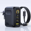 МЗП Baseus PicoGo AE21 Fast Charger 100W (1USB-A/2C) + кабель Type-C to Type-C (E0121B) Cosmic Black