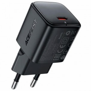 СЗУ Acefast A117 mini PD20W GaN (1USB-C) Black СЗУ Acefast A117 mini PD20W GaN (1USB-C) Black