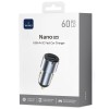 АЗП WIWU CC032 Nano Pro PD60W+QC3.0 (1USB-A/2C) Gray