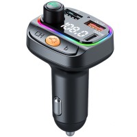 АЗП FM модулятор WIWU QC031 MP3 Car PD20W+QC3.0 (2USB-A/1C) Black АЗП FM модулятор WIWU QC031 MP3 Car PD20W+QC3.0 (2USB-A/1C) Black