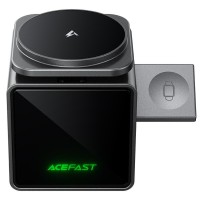 БЗП Acefast E34 desktop 3in1 15W Gray БЗП Acefast E34 desktop 3in1 15W Gray