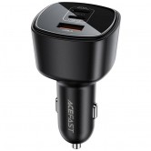 АЗП Acefast B18 PD100W+QC3.0 total 200W (1USB-A/2C) Black