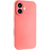 Чехол Silk Full Camera Protective (AA) NO LOGO для Apple iPhone 17 (6.3") Коралловый / Pink Orange