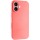 Чохол Silk Full Camera Protective (AA) NO LOGO для Apple iPhone 17 (6.3") Коралловый / Pink Orange