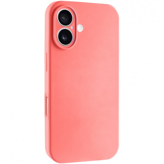 Чохол Silk Full Camera Protective (AA) NO LOGO для Apple iPhone 17 (6.3") Коралловый / Pink Orange