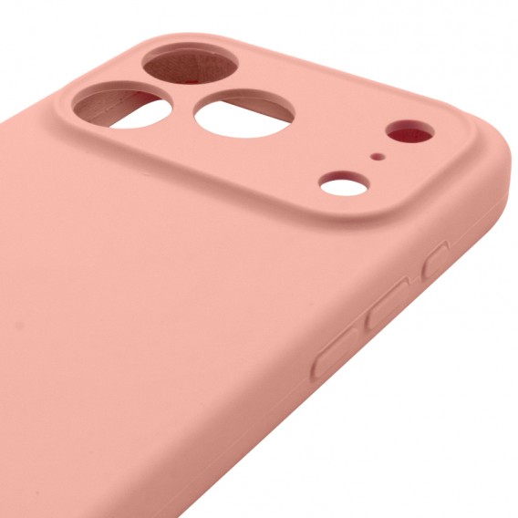 Чехол Silk Full Camera Protective (AA) NO LOGO для Apple iPhone 17 Pro (6.3") Персиковый / Peach Чехол Silk Full Camera Protective (AA) NO LOGO для Apple iPhone 17 Pro (6.3") Персиковый / Peach