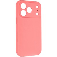 Чохол Silk Full Camera Protective (AA) NO LOGO для Apple iPhone 17 Pro Max (6.9") Коралловый / Pink Orange