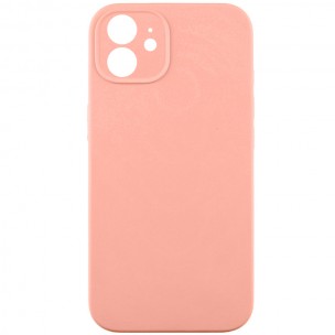 Чехол Silk Full Camera Protective (AA) NO LOGO для Apple iPhone 12 (6.1") Персиковый / Peach
