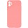 Чохол Silk Full Camera Protective (AA) NO LOGO для Apple iPhone 12 (6.1") Коралловый / Pink Orange