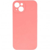 Чехол Silk Full Camera Protective (AA) NO LOGO для Apple iPhone 13 (6.1") Коралловый / Pink Orange