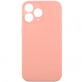 Чохол Silk Full Camera Protective (AA) NO LOGO для Apple iPhone 12 Pro (6.1") Персиковий / Peach