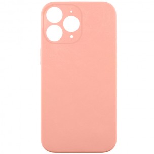 Чохол Silk Full Camera Protective (AA) NO LOGO для Apple iPhone 12 Pro (6.1") Персиковий / Peach