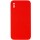 Чохол Silk Square Full Camera Protective (AA) NO LOGO для Apple iPhone X / XS (5.8") Червоний / Red