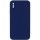 Чохол Silk Square Full Camera Protective (AA) NO LOGO для Apple iPhone X / XS (5.8") Темно-синій / Midnight blue