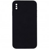 Чехол Silk Square Full Camera Protective (AA) NO LOGO для Apple iPhone X / XS (5.8") Черный / Black Чехол Silk Square Full Camera Protective (AA) NO LOGO для Apple iPhone X / XS (5.8") Черный / Black