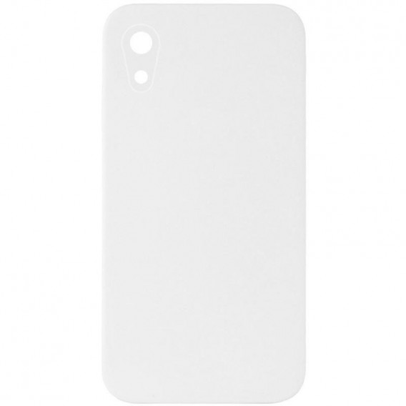 Чохол Silk Square Full Camera Protective (AA) NO LOGO для Apple iPhone XR (6.1") Білий / White