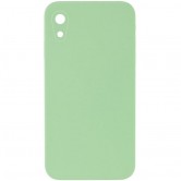 Чохол Silk Square Full Camera Protective (AA) NO LOGO для Apple iPhone XR (6.1") М'ятний / Mint Чохол Silk Square Full Camera Protective (AA) NO LOGO для Apple iPhone XR (6.1") М'ятний / Mint