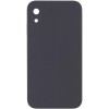Чохол Silk Square Full Camera Protective (AA) NO LOGO для Apple iPhone XR (6.1") Сірий / Dark Gray