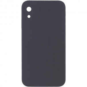 Чехол Silk Square Full Camera Protective (AA) NO LOGO для Apple iPhone XR (6.1") Серый / Dark Gray