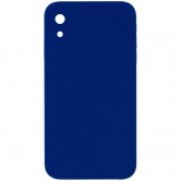 Чохол Silk Square Full Camera Protective (AA) NO LOGO для Apple iPhone XR (6.1") Синій / Deep navy Чохол Silk Square Full Camera Protective (AA) NO LOGO для Apple iPhone XR (6.1") Синій / Deep navy