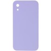 Чохол Silk Square Full Camera Protective (AA) NO LOGO для Apple iPhone XR (6.1") Бузковий / Dasheen