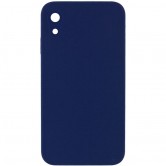 Чохол Silk Square Full Camera Protective (AA) NO LOGO для Apple iPhone XR (6.1") Темно-синій / Midnight blue Чохол Silk Square Full Camera Protective (AA) NO LOGO для Apple iPhone XR (6.1") Темно-синій / Midnight blue