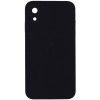 Чохол Silk Square Full Camera Protective (AA) NO LOGO для Apple iPhone XR (6.1") Чорний / Black