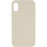 Чохол Silk Full Protective (AA) NO LOGO для Apple iPhone X / XS (5.8") Бежевий / Antique White