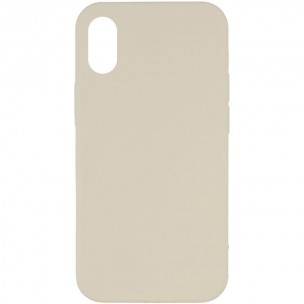 Чохол Silk Full Protective (AA) NO LOGO для Apple iPhone X / XS (5.8") Бежевий / Antique White