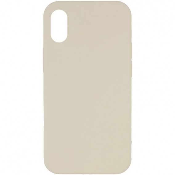 Чохол Silk Full Protective (AA) NO LOGO для Apple iPhone X / XS (5.8") Бежевий / Antique White