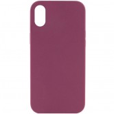 Чехол Silk Full Protective (AA) NO LOGO для Apple iPhone X / XS (5.8") Бордовый / Plum Чехол Silk Full Protective (AA) NO LOGO для Apple iPhone X / XS (5.8") Бордовый / Plum