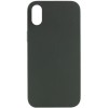 Чохол Silk Full Protective (AA) NO LOGO для Apple iPhone X / XS (5.8") Зелений / Cyprus Green