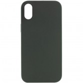Чехол Silk Full Protective (AA) NO LOGO для Apple iPhone X / XS (5.8") Зеленый / Cyprus Green
