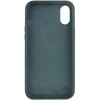 Чохол Silk Full Protective (AA) NO LOGO для Apple iPhone X / XS (5.8") Зелений / Cyprus Green