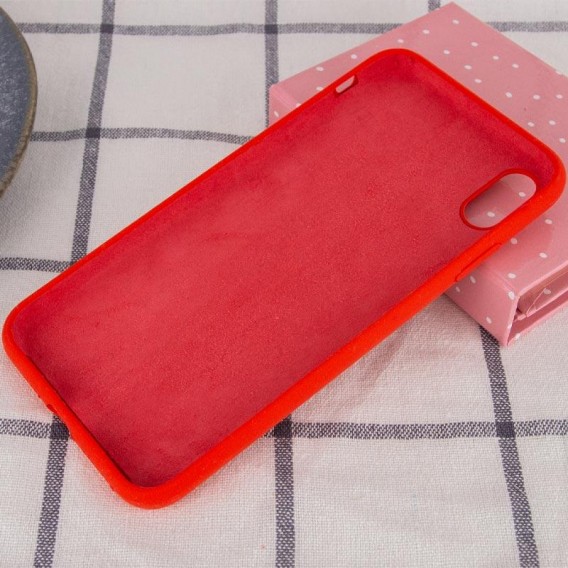 Чохол Silk Full Protective (AA) NO LOGO для Apple iPhone X / XS (5.8") Червоний / Red