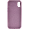 Чохол Silk Full Protective (AA) NO LOGO для Apple iPhone X / XS (5.8") Ліловий / Lilac Pride