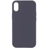 Чохол Silk Full Protective (AA) NO LOGO для Apple iPhone X / XS (5.8") Сірий / Dark Gray