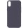 Чохол Silk Full Protective (AA) NO LOGO для Apple iPhone X / XS (5.8") Сірий / Dark Gray