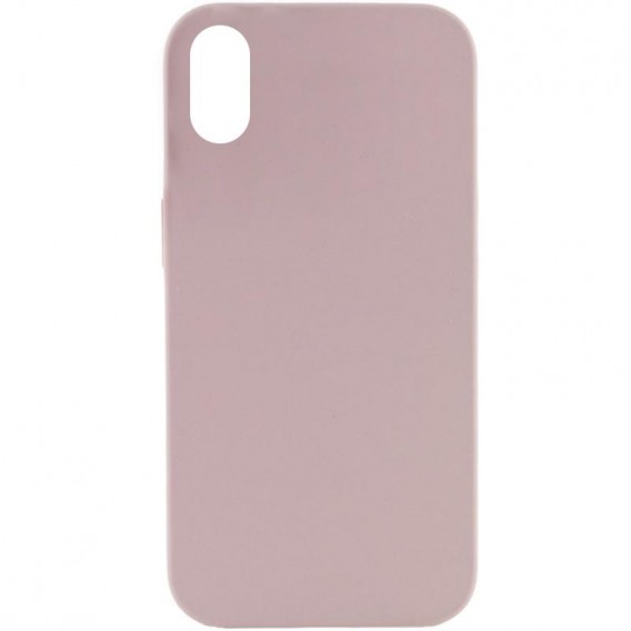 Чохол Silk Full Protective (AA) NO LOGO для Apple iPhone X / XS (5.8") Сірий / Lavender