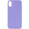 Чохол Silk Full Protective (AA) NO LOGO для Apple iPhone X / XS (5.8") Бузковий / Dasheen