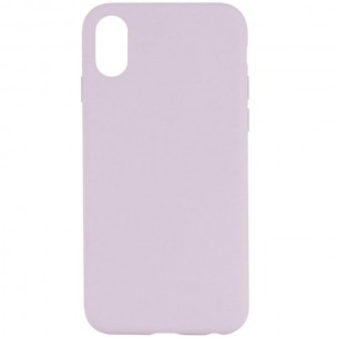 Чохол Silk Full Protective (AA) NO LOGO для Apple iPhone X / XS (5.8") Бузковий / Lilac