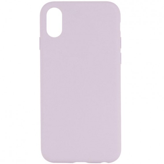 Чохол Silk Full Protective (AA) NO LOGO для Apple iPhone X / XS (5.8") Бузковий / Lilac